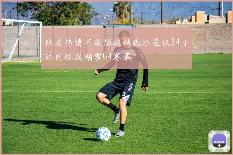 狄龙热情不减场边助威水星仅24小时内观战湖雷G4赛事