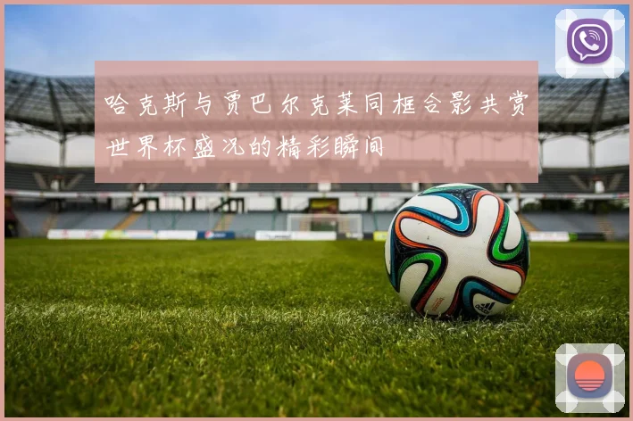 哈克斯与贾巴尔克莱同框合影共赏世界杯盛况的精彩瞬间