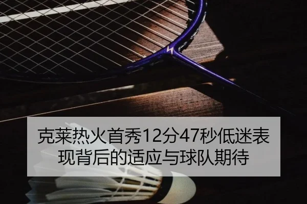 克莱热火首秀12分47秒低迷表现背后的适应与球队期待（xingkong）
